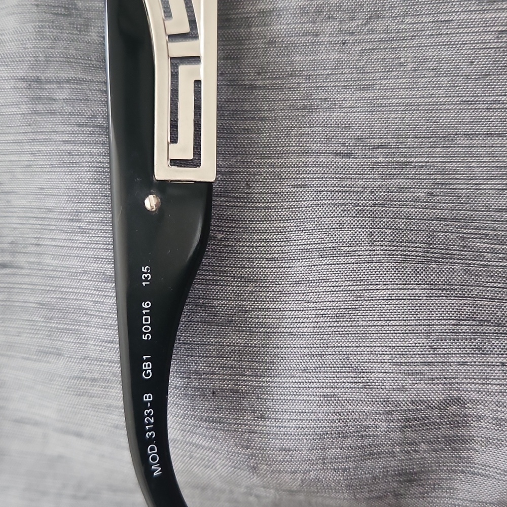 Versace Black Eyeglasses - Picture 5 of 6
